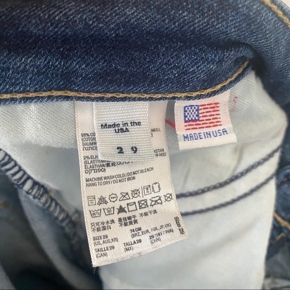 AMERICAN Apparel Medium Wash High Waisted Pencil Jean Sz 29 - Picture 7 of 10